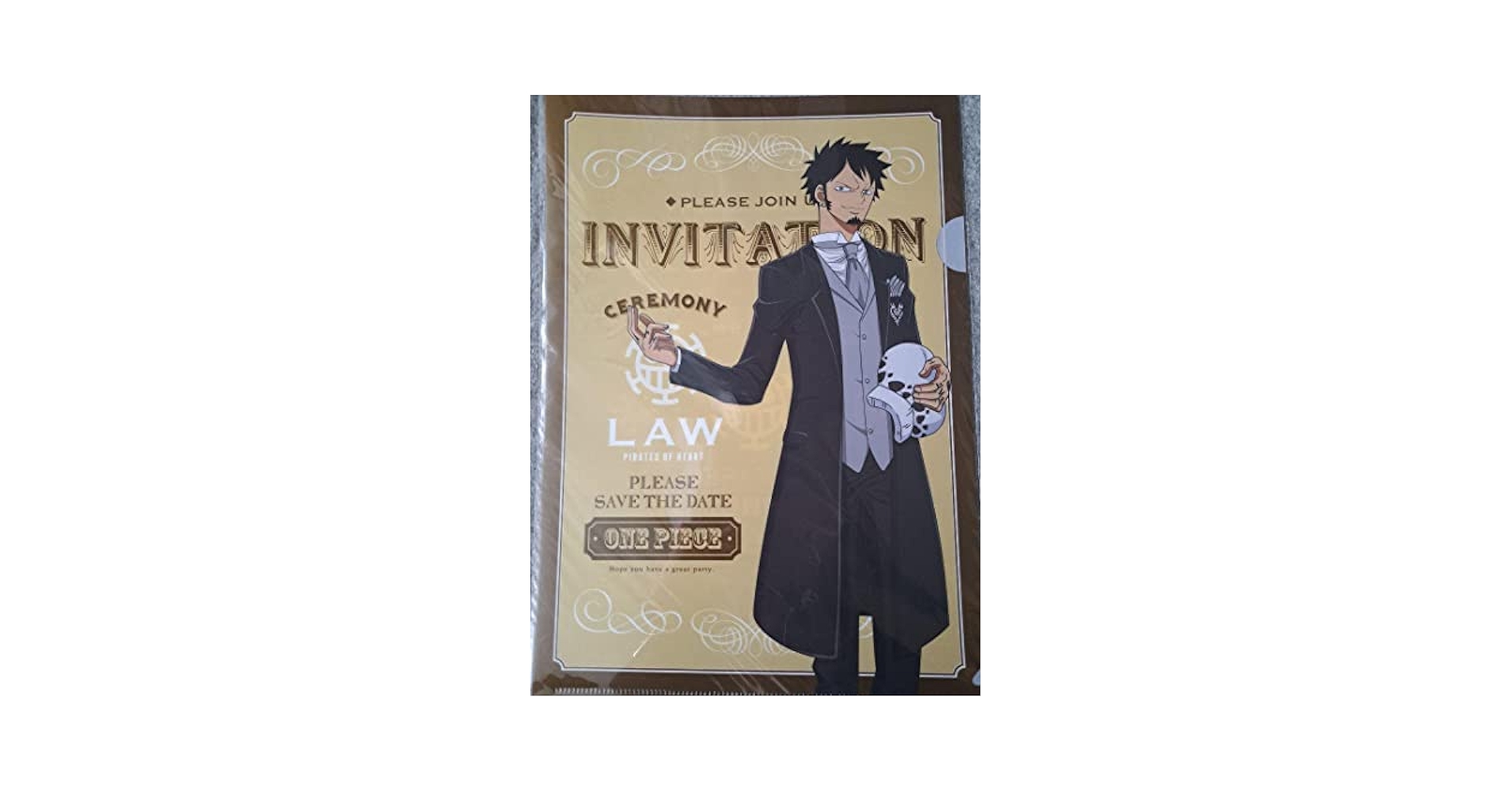 未開封　ONE PIECE タキシード　クリアファイルセット 未開封 ONE PIECE タキシード クリアファイルセット