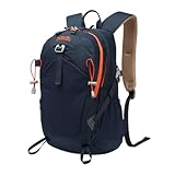 Lightweight Hiking Backpack, 20L Women/Men Waterproof Travel Rucksack Bag with Rain Cover, Outdoor Small Foldable Daypack for Student, Fit for 12.9 inch Laptop, Navy Blue