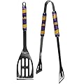 NCAA LSU Tigers Steel BBQ Tool Set (2 Piece)