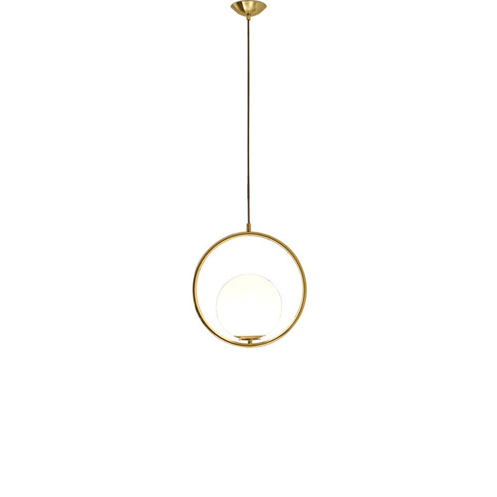Suspension de cuivre pour petit espace luminaire suspendu facile à installer