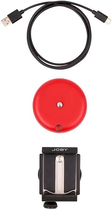 JOBY Spin Phone Mount Kit, Includes Bluetooth Electronic Head, Phone Mount - Motion Control, Motorized Mobile Phone Panning Base, Video Panoramic, Vlogging, Content Creation, Time Lapse, App Control