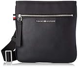 Verstellbarer Riemen Tommy Hilfiger Herren Th Metro Crossover Schultertasche, Schwarz (Black), 2x25x25 Centimeters