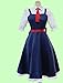 CR ROLECOS Tohru Kobayashi-san Dragon Maid Cosplay Costumes Lolita Dress Suit XL