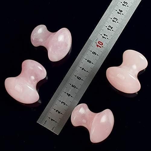 Gua Sha-Werkzeug, Kristall-Jade-Pilzkopf-Massagestein, Gesichtsgesichtsschönheit, heiß und kalt, Energie anwenden, Shi-Yushi-Schabbrett, Spa-Stein