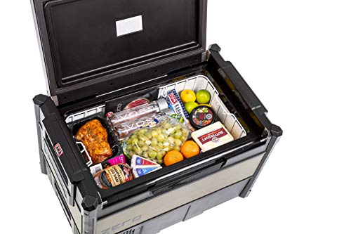 Image of ARB 10802602 Portable Fridge Freezer Model ZERO Single Zone 63QT, Bluetooth Controlled, 12 /110V for Car, Boat, Truck, SUV, RV, Ideal for Camping