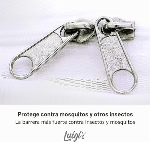 Miniatura 6 de Mosquitera Para Cuna Universal - Antimosquitos Bebé - Red Mosquitera Plegable Para La Cama O Minicuna - Mosquitera Viaje Transparente Con Cremallera Para Acceso Fácil Al Bebé De Luigi S