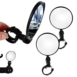 bicicletta corsa coppi Ampia compatibilità: Questo specchietto retrovisore è adatto a diversi tipi di biciclette, tra cui mountain bike, bici da corsa, bici elettriche e monopattini elettrici. Il set include 1 coppia (2 pezzi) di specchietti, ideale per una protezione completa e maggiore sicurezza su strada