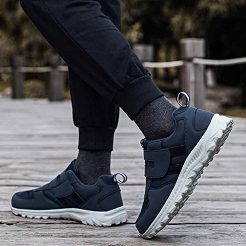 Zapatos para diabéticos extraanchos unisex de malla y horma cómoda 7
