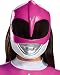 Disguise Women's Pink Ranger Mask, One Size Adult