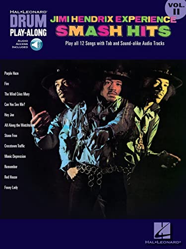 Jimi Hendrix Experience - Smash Hits - Drum Play-Along Volume 11 Book/Online Audio