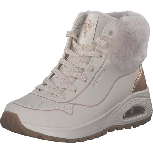 Skechers UNO Rugged Fall Shimmer   Botines para mujer, color natural, talla 7, natural, 40 EU