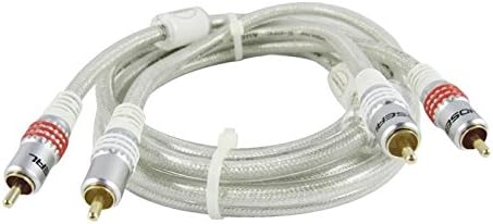 Choseal Q614 highfidelity Audio Cable Double Lotus Jack Digital Coaxial Cable 10m