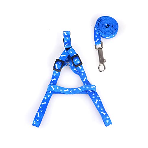 Cat Harness Adjustable Cat Leash Escape Proof Dog Harness with Lead for Cat Teddy Pup and Small Sized Dog