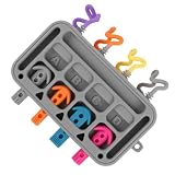 ベビー アクティビティ ボード シリコン 製 ソフト 洗える 知育 玩具