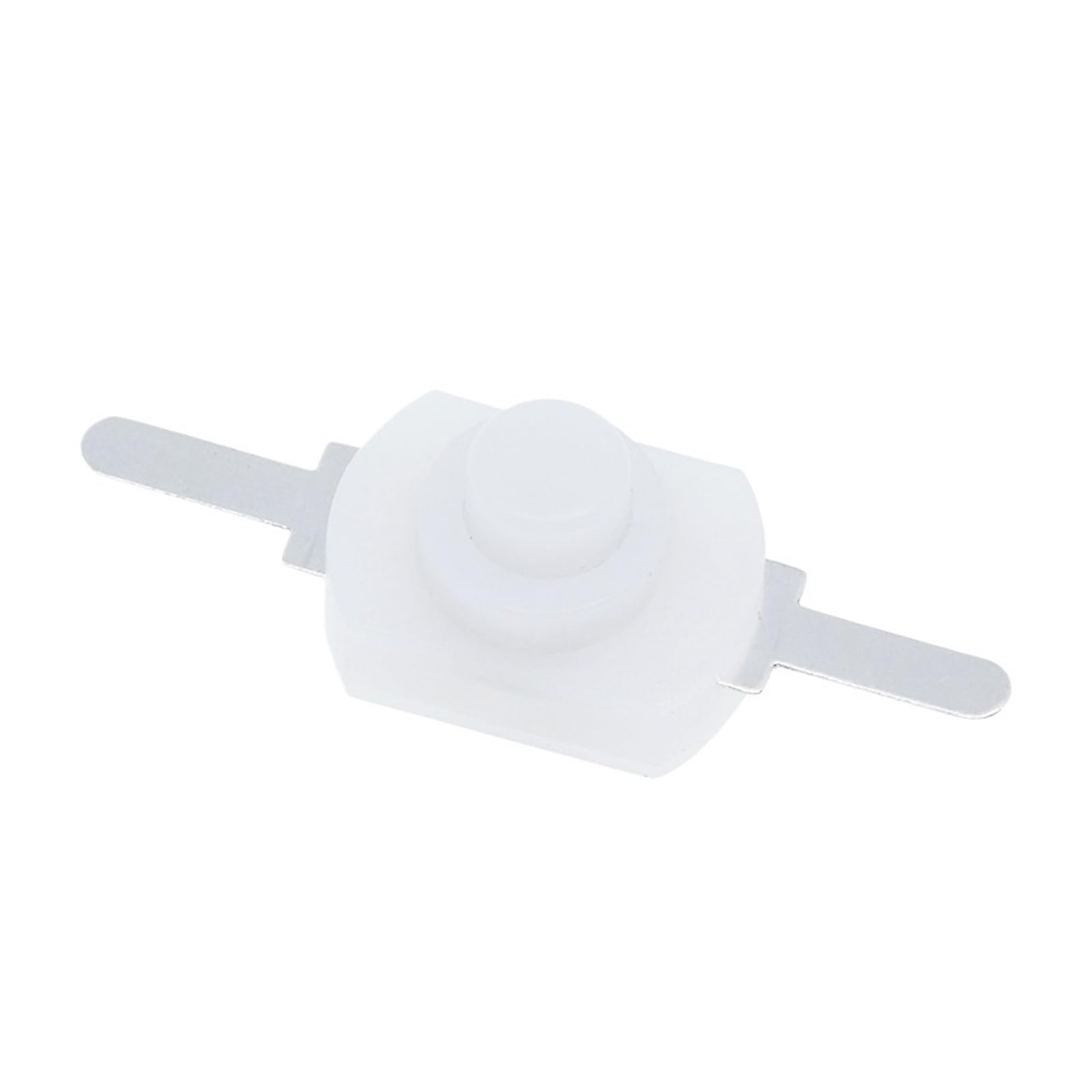 10 Uds DC 30V 1A interruptor de botón de encendido y apagado negro for antorcha eléctrica(Black)