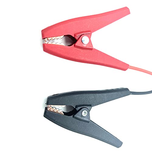 Image of Jump Starter Cable Booster Clamp Cable Replacement Alligator Clamp Booster Battery Clips XT90S Connector with 12 AWG Wire