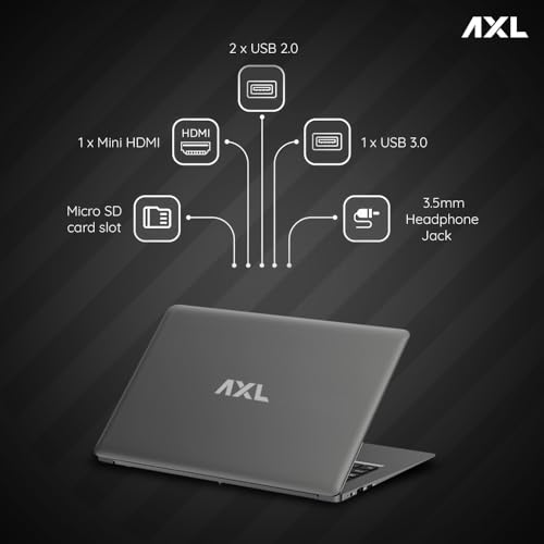 Image of AXL Laptop (Vayu Book) Thin & Light | 15.6 Inch HD Display (4GB /256GB SSD)