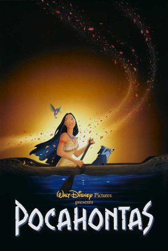 ポカホンタス　USオリジナル映画ポスター Amazon.com: Pocahontas Poster Movie (27 x 40 Inches - 69cm x 102cm
