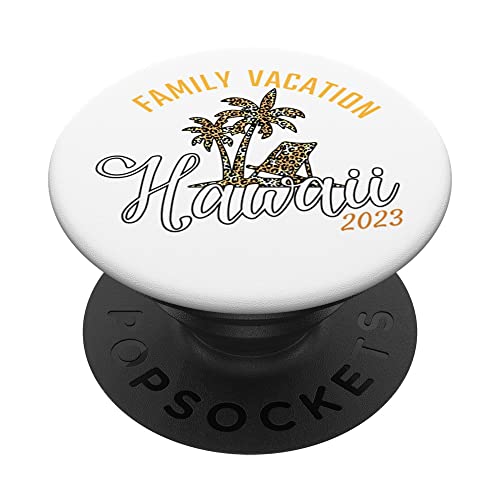 Family Group Aloha Family Vacation Hawaii Hawaiian 2023 PopSockets Swappable PopGrip