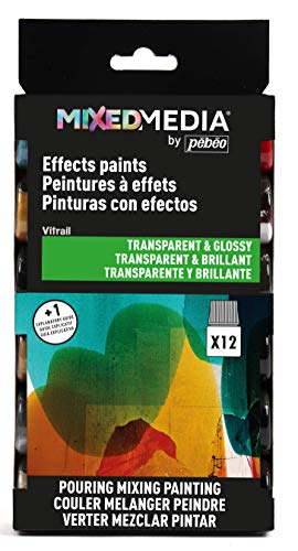 pebeo ヴィトラーユ・ミクストメディア ディスカバリー12色セット pebeo ヴィトラーユ・ミクストメディア ディスカバリー12色セット