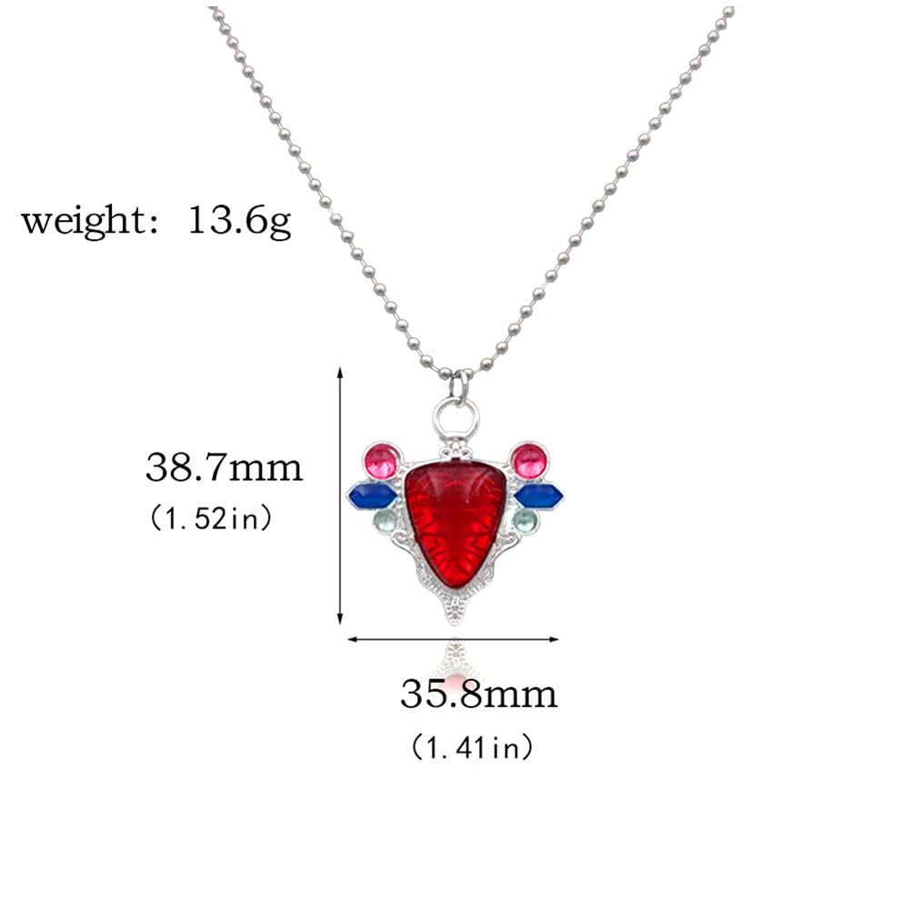 Amazon.co.jp: ジョジョの奇妙な冒険 ネックレス エイジャの赤石