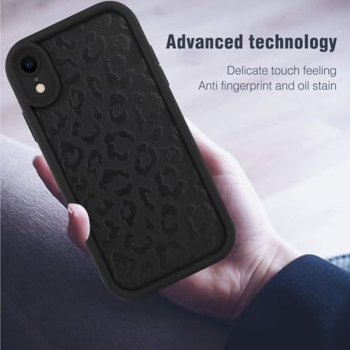 Coque de protection iPhone XR souple antichoc motif léopard guépard - 7