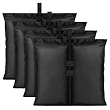 【Reste en place】Fabriqué à partir de matériau Oxford 600D enduit d'un PU résistant aux intempéries qui est résistant aux UV, durable et imperméable à l'eau, super grande taille 34 x 40 cm. Les sacs de poids robustes offrent un moyen rapide et facile de garder votre tente ou auvent en toute sécurité. Parfait pour les événements en plein air et les jours flous.