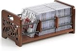 Optyuwah CD St&auml;nder Holz CD Regal Aufbewahrung, CD/DVD Aufbewahrungbox