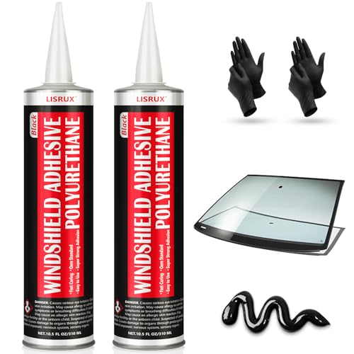 LISRUX Polyurethane Windshield Adhesive 2-Pack