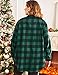 IN'VOLAND Womens Plus Size Flannel Plaid Shirt Roll Up Long Sleeve Mid-Long Button Down Shirts Casual Boyfriend Tops (Yarn Dyed lattice7, 20W)
