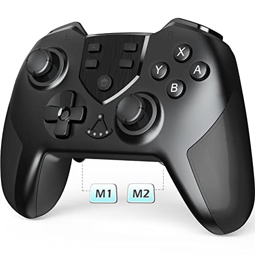 TERIOS Wireless Controller Compatible with Switch,Nintendo Switch Lite - Gamepad with Button Programming Mode - Turbo and Vibration Function - Enhanced Precision and Control Cover