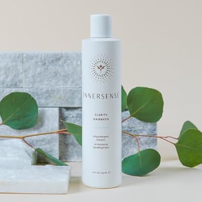INNERSENSE Organic Beauty - Natural Clarity Hypoallergenic Hairbath | Cleansing, Calming | Non-Toxic, Cruelty-Free Haircare (2 Pack - 2 fl oz | 59.1 ml each)