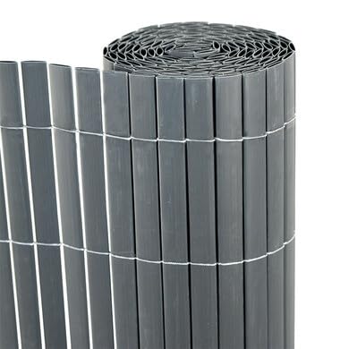 OOGarden - Canisse PVC Double Face 3 x H 1,2 m - Gris