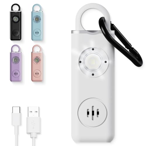 Weten Personal Safety Alarm with LED Light & USB-C Charging