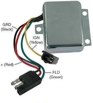 NEW Replacement Motorola/Prestolite Oe# 8Rh2004A Voltage Regulator