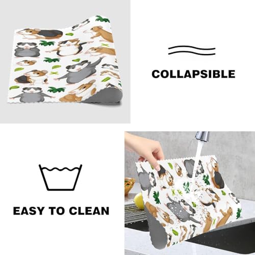 Set de table amusant tissu Oxford lavable maison et cuisine