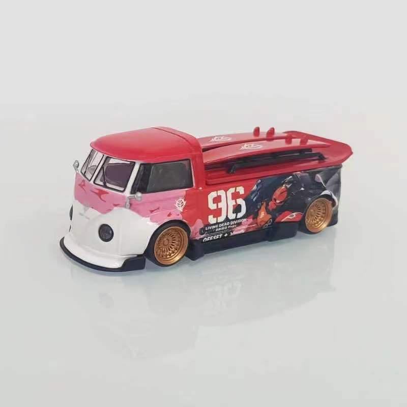Amazon | 1/64 LMLF フォルクスワーゲン VW T1 PICKUP ピックアップ 赤