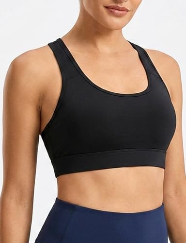Image of Buauty 2 Packs Sports Bras for Women, Medium Support Sport Bras Push Up Yoga Racerback Bra, Gym Fitness Athletic Bra