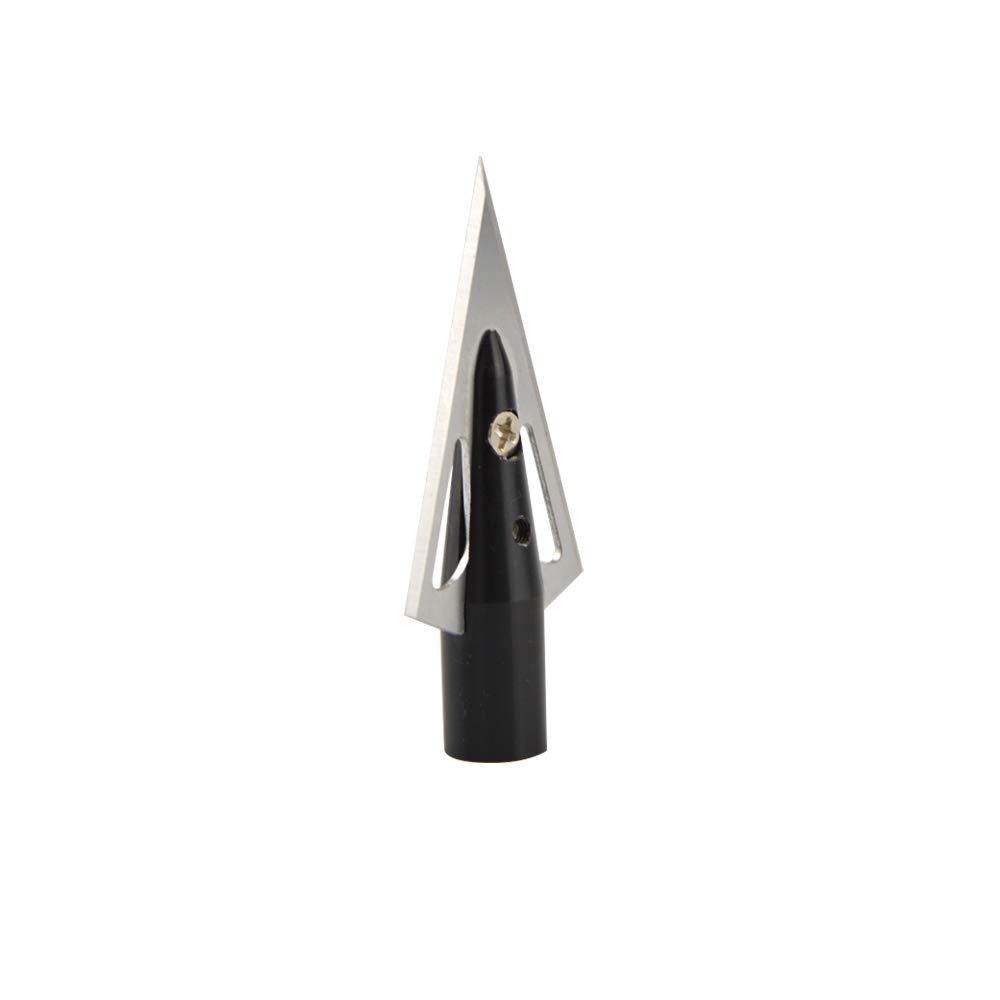 6 Pointes Larges De Flèche 8mm Pour Chasse à L'arc - Fer 90 Grains