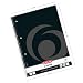 Herlitz Collegeblock Schwarz A4 kariert, Lineatur 28, 80 Blatt, 2er Pack