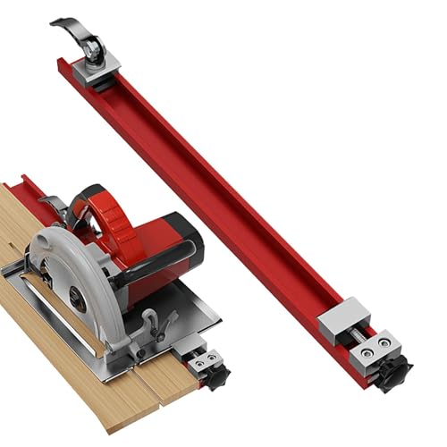 Aluminum Alloy Circular Saw Guide, Precision Adjustable Cutting Machine Base Guide,Craft Cut Aid