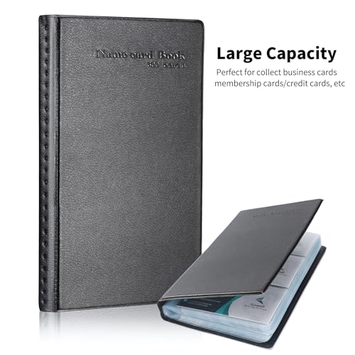 Gowall CAB-4 Professional Business Card Book Holder Organizer thumb #8