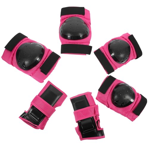 VICASKY 6pcs Protective Gear Set S Elbow Pads Knee Pads and Hand Protectors for Skateboarding Cycling and Roller Skating Durable Mesh Design for Active