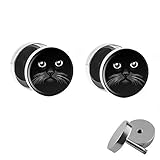 ➤ Material: Chirurgenstahl 316L / Edelstahl - ➤ Anzahl: 2 Stück (= 1 Paar)