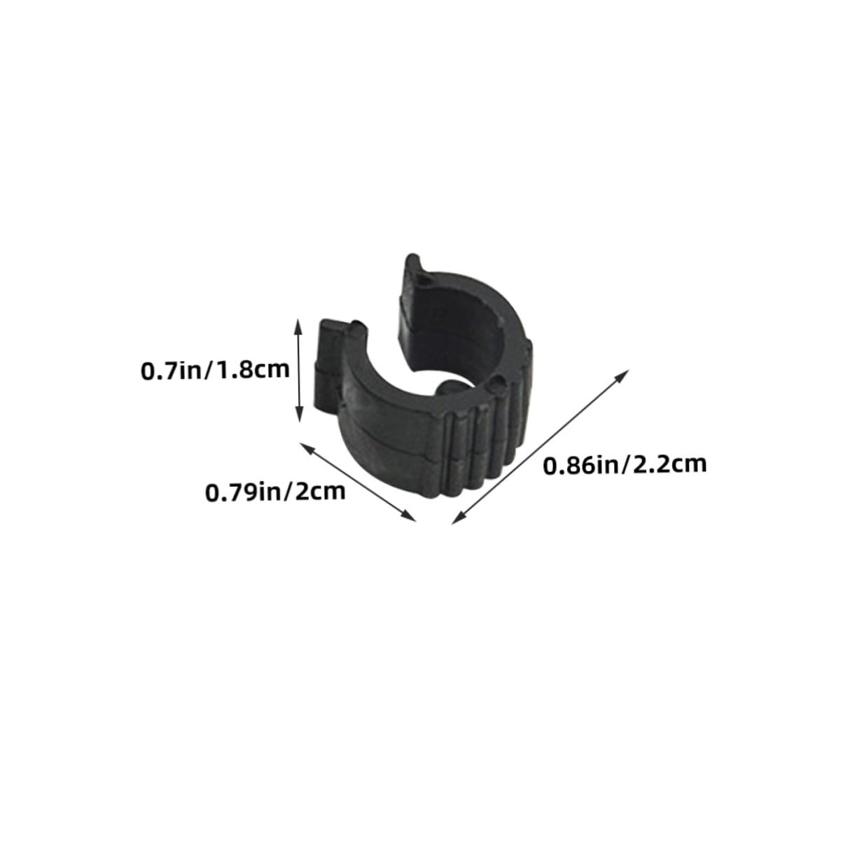 Homoyoyo 20pcs Non Slip Shopping Cart Mats Trolley Cart Pads Accessories for Grocery and Folding Trolleys Anti-slip Replacement Parts Protective Covers - Image 2