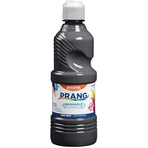 Prang Washable Tempera Paint, Black Cover