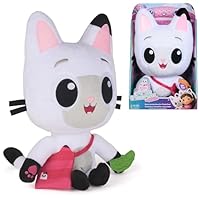 Gabby's Dollhouse: The Movie, Meow-Mazing Interactive Pandy Paws Plush Toy with 3 Accessories and Removable Bag, Kids Toys for Girls and Boys Ages 3 and Up