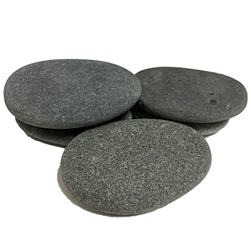 Manqyi 20 Pezzi Pietre Piatte Per Pittura, Rocce Naturali Di Disegno