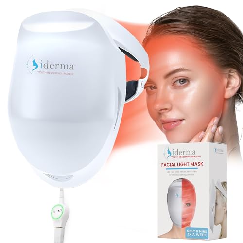 Red Light Therapy for Face – LED Face Mask for Eyes, Neck & Skin ...