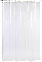1 Cortina Box Banheiro PVC Fosca Antimofo 140x200
